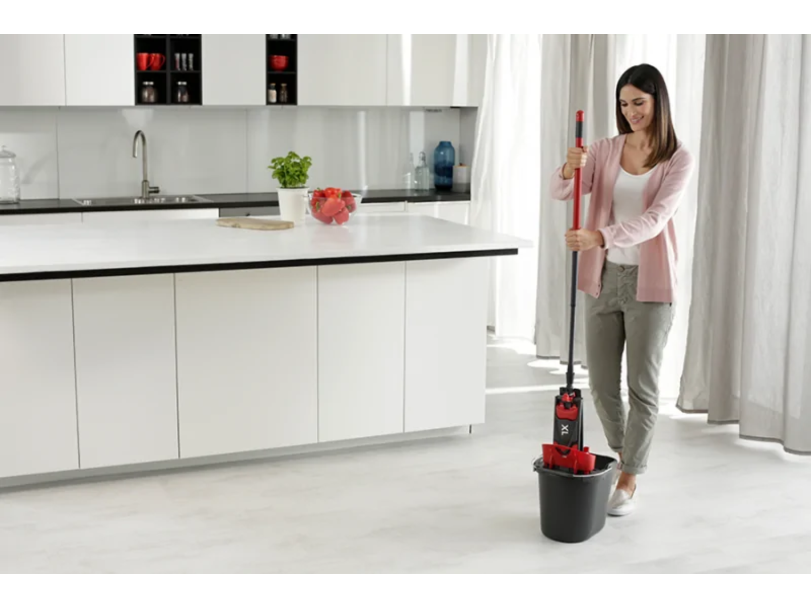 Mop płaski ULTRAMAX XL Vileda Mop+Kij 179557